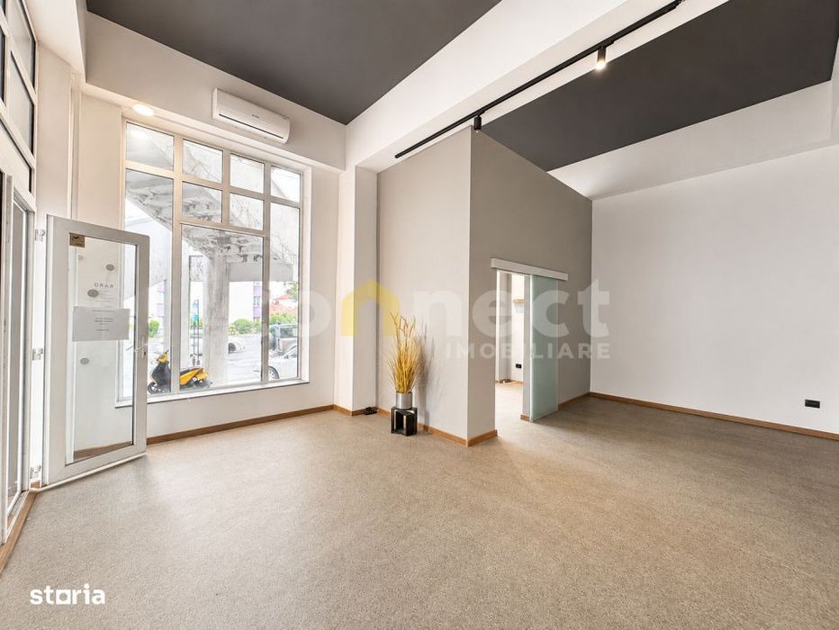 Spatiu comercial de inchiriat | SU 46.4 mp | Piata Cipariu