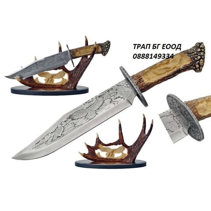Нож Елен, Вълк, Мечка, Орел сувенирни ножове Ловен нож