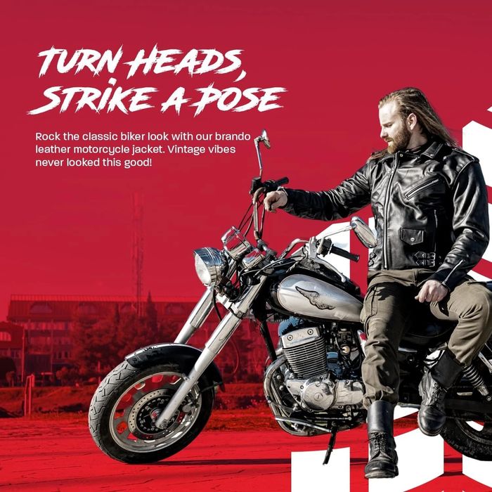 Кожаная куртка HWK