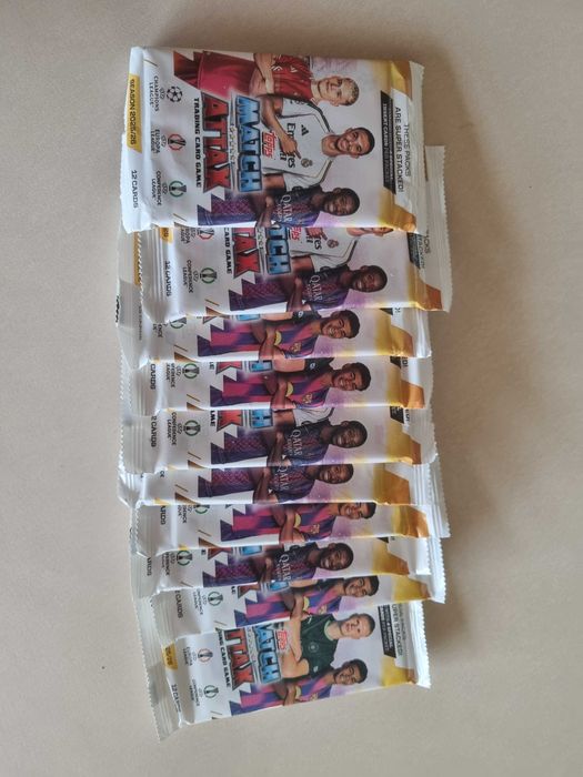 Match Attax 25/26 - 120 карти - пакетчета с футболисти