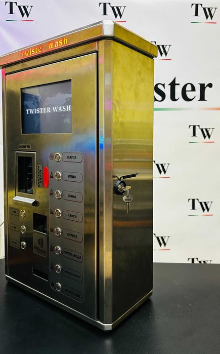 Оборудване за автомивки на самообслужване Platinum  NFC  TWISTER WASH