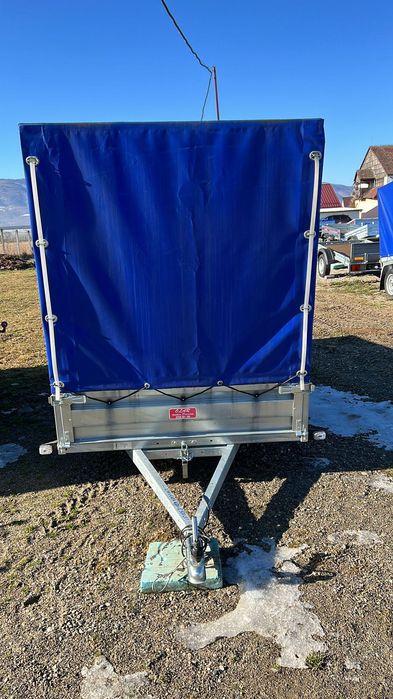 Remorci noi 750 kg înmatriculate cu garanție 2024-2025