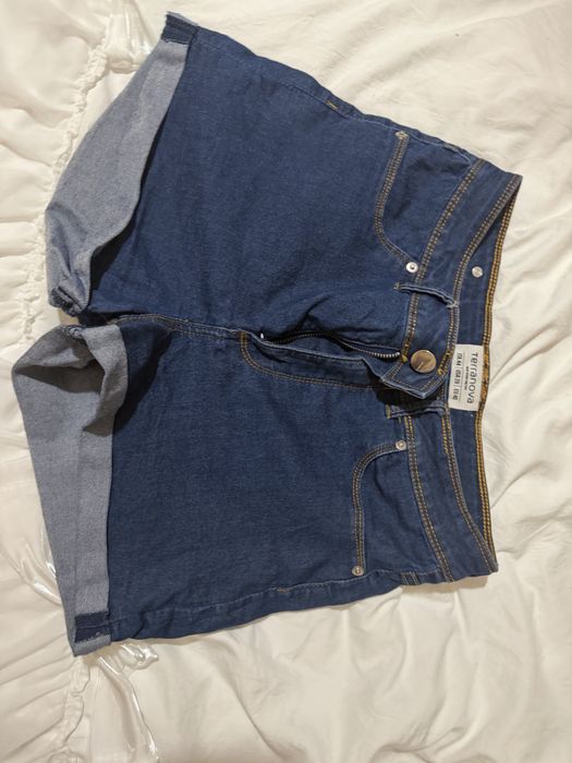 Terranova blue jean shorts - EU 40