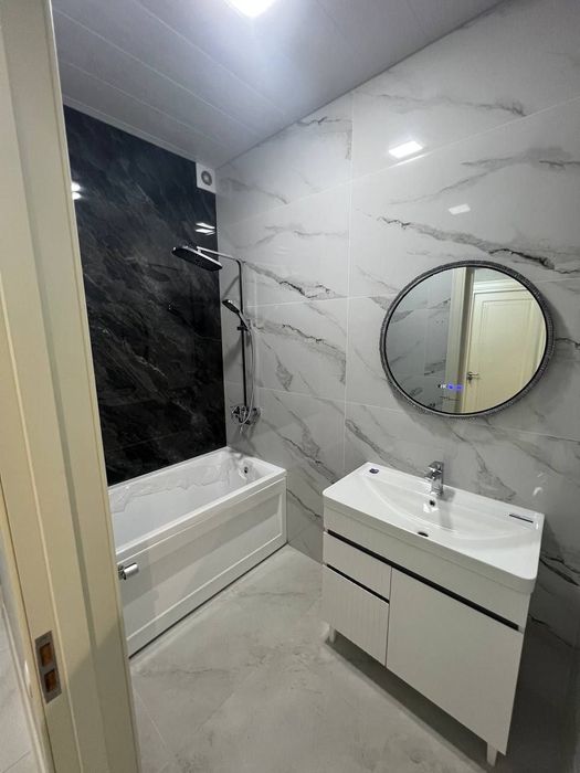 Укомплектованая квартира 3 комнаты 82м² цокольный этаж Мирабадский р-н
