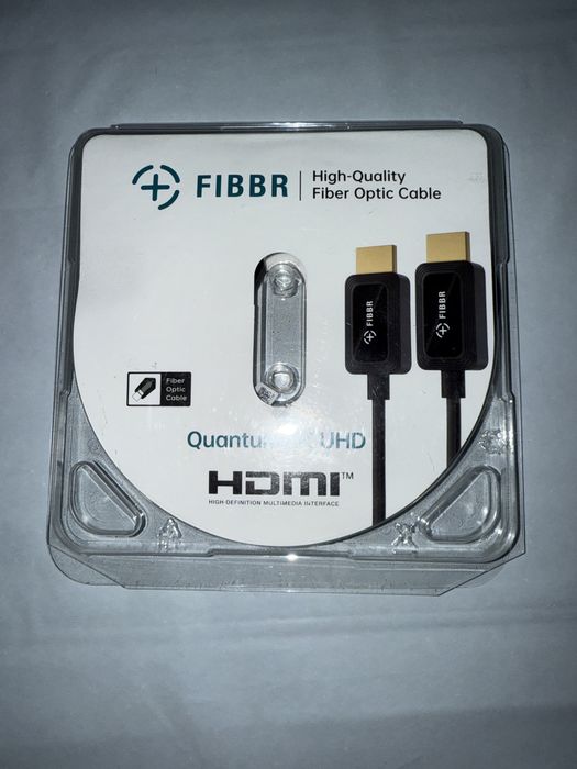 Cablu HDMI fibră optică FIBBR 8K,HDMI 2.1 48 Gbps,HDR eARC,(7,5 m)