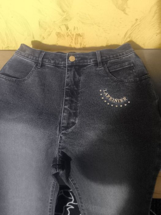 Джинсы клёш 46-48.