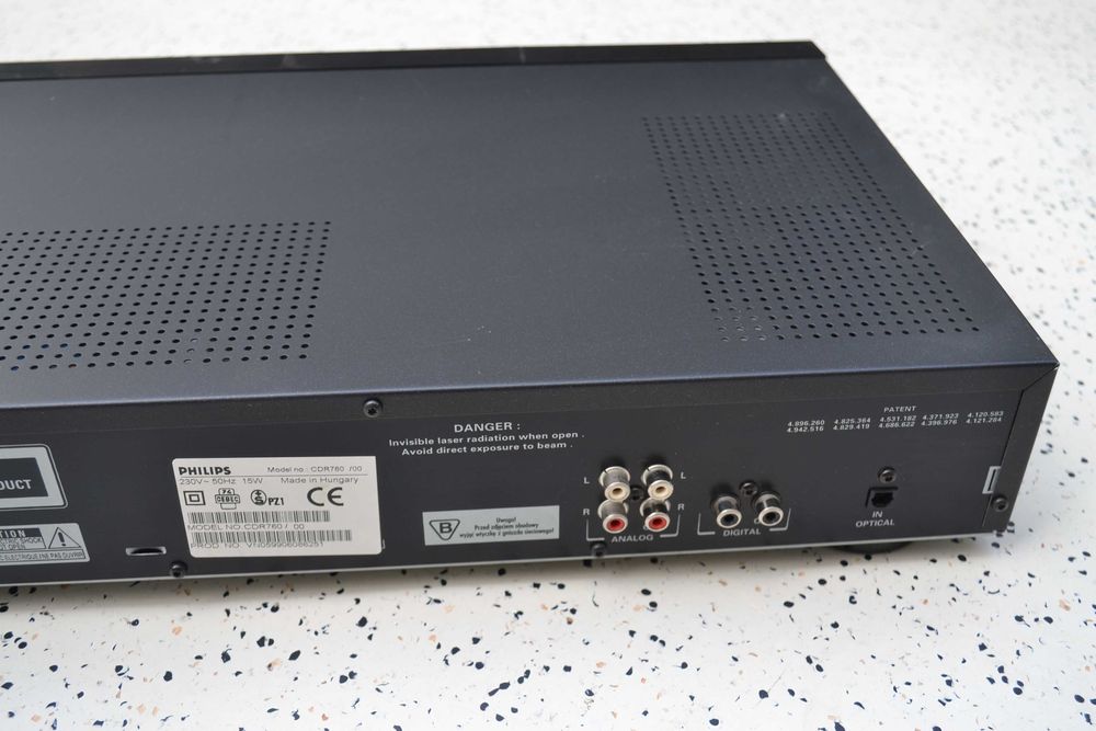 Cd recorder Philips CDR 760