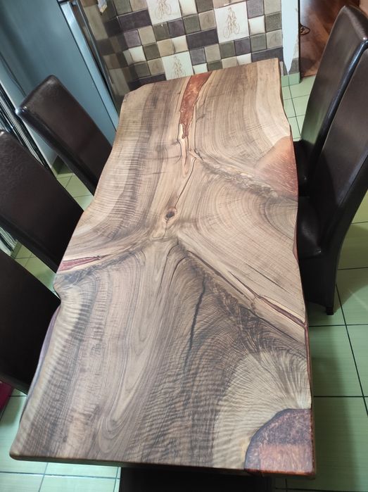 Birou/masă lemn masiv de nuc