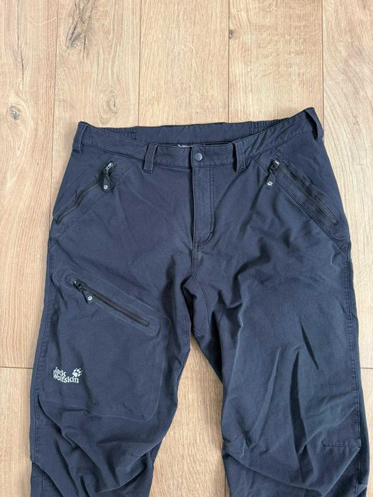 Jack Wolfskin 48 M barbati pantaloni softshell Flexshield