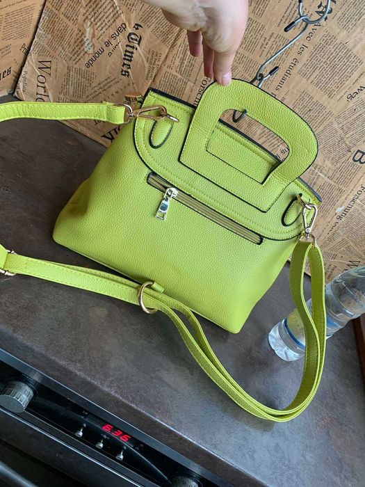 дамска чанта,кожена раница Нова!