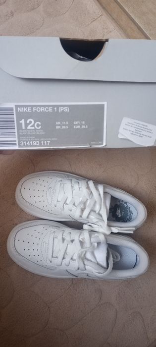 Nike Air Force 1 autentici mar 29.5 NOI