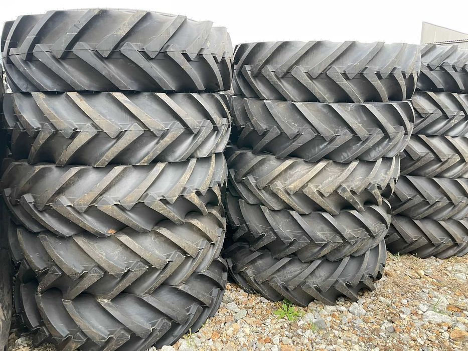 16.9-30 12 PR cauciucuri tractoare noi TATKO case same cu TVA