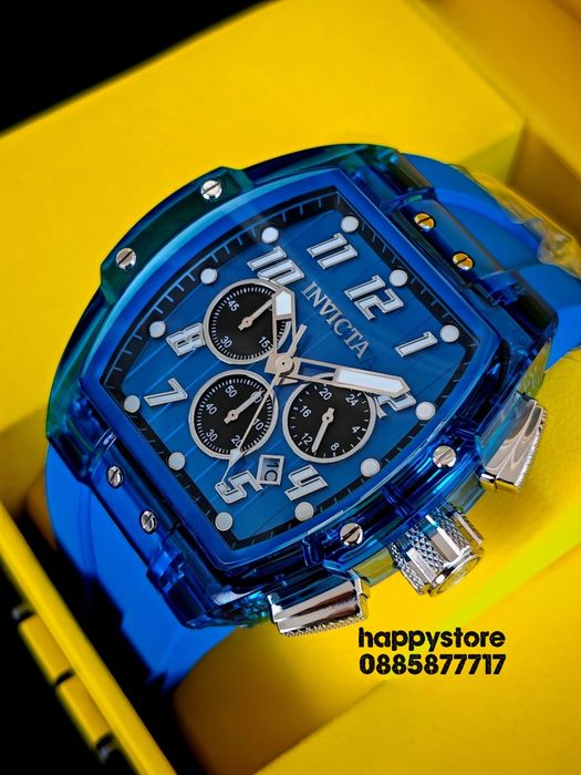 INVICTA Ghost Blue 47 mm, Инвикта нов ръчен часовник