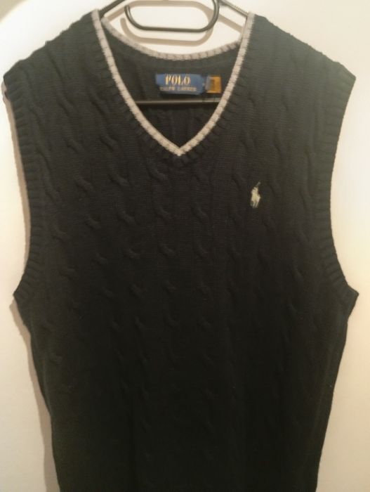 Пуловер без ръкави Polo Ralph Lauren оригинален