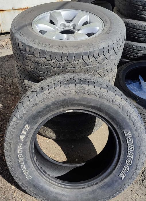 Колёса Прадо 120 с летней резиной.