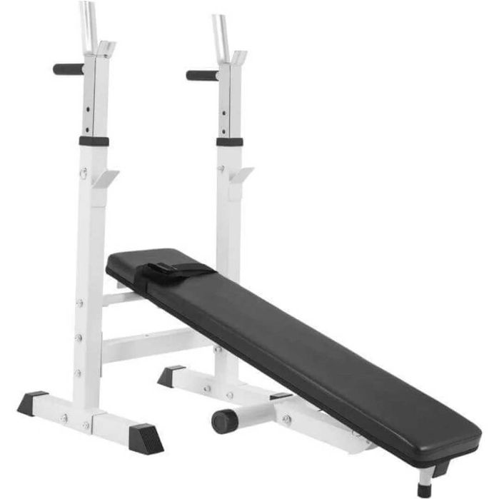 Banca Reglabila pentru Piept, Suport + SET GREUTĂȚI 100 KG 30/31 MM