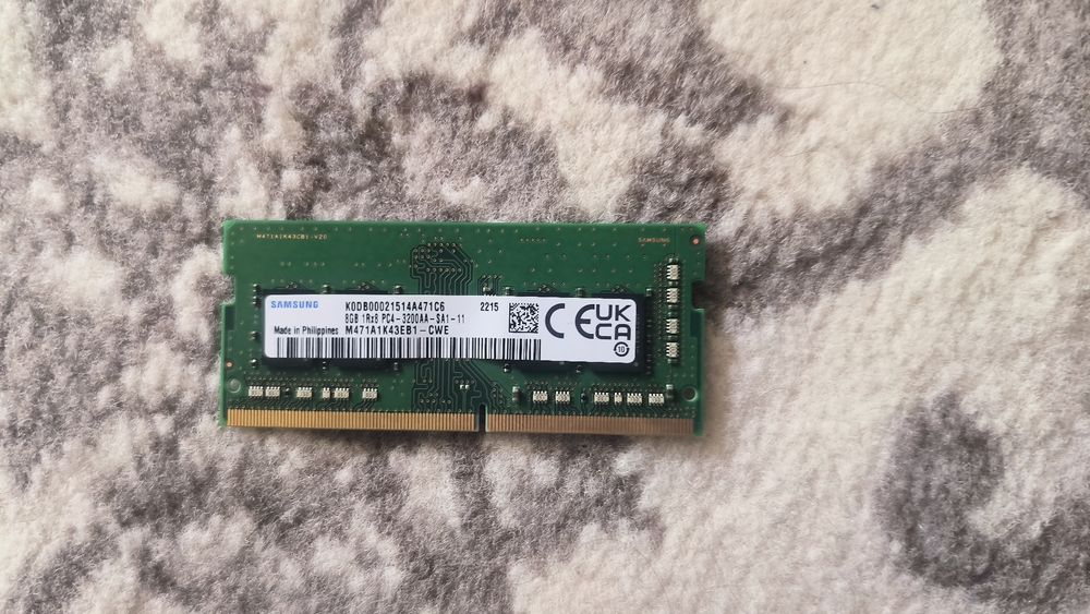 8GB DDR4-3200 SO-DIMM  SAMSUNG Noutbuk uchun