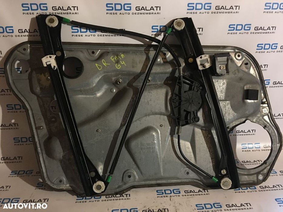 Macara Geam Electrica Dreapta Fata Volkswagen Golf 4 1997 - 2005