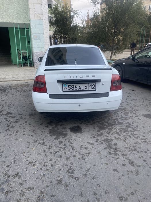 Бампер задный приора 1