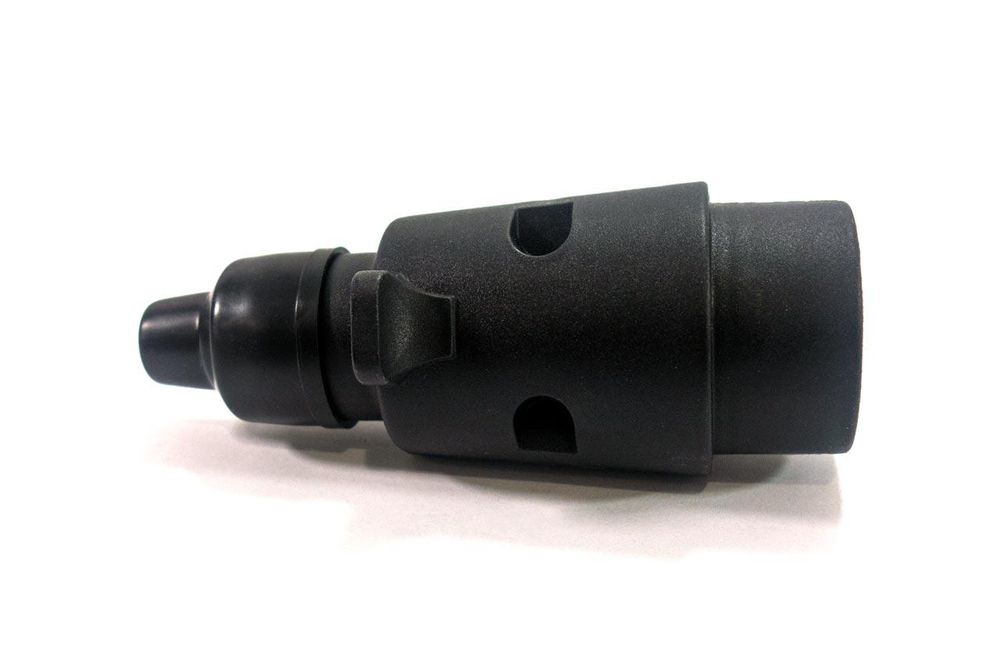 букса ремарке amio, комплект щепсел + гнездо pvc 01258/01256