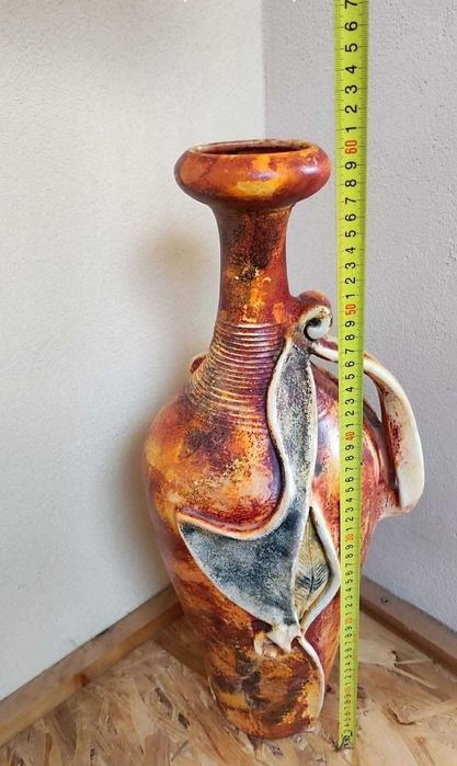 Vaza de podea ceramica handmade