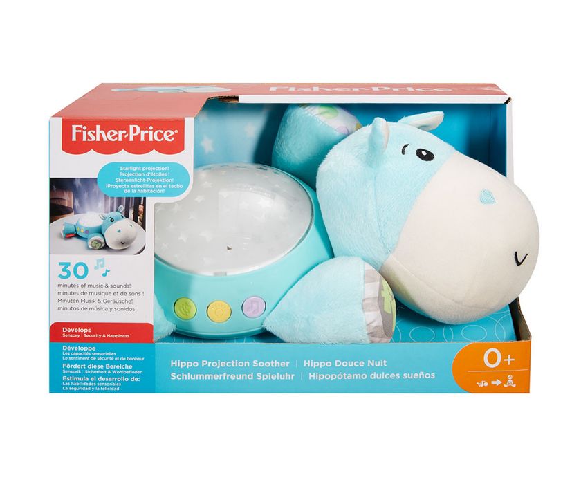 Музикален проектор лампа Fisher price, бял шум, класическа музика