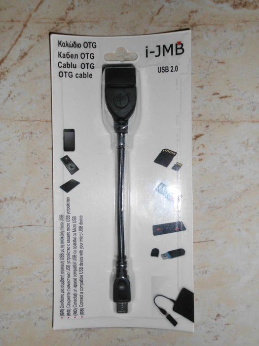 Cablu USB cu conectare OTG