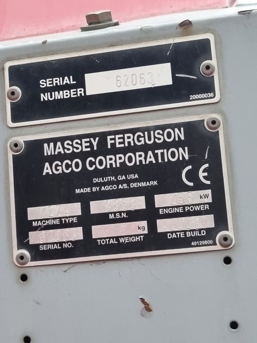 Dezmembram combina Massey Ferguson Cerea  7274 — poza 2
