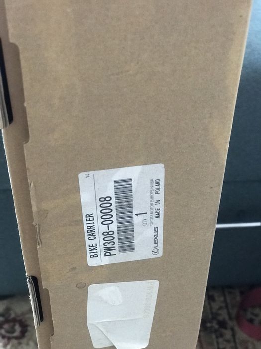 Велокрепление на автомобиль Lexus