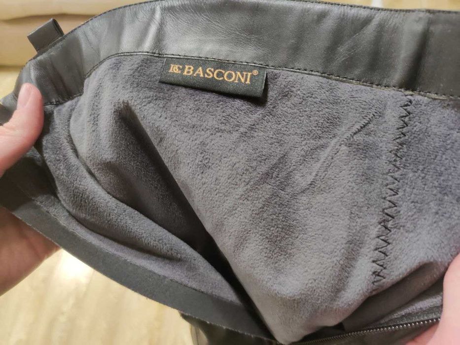 Сапоги осенние кожа