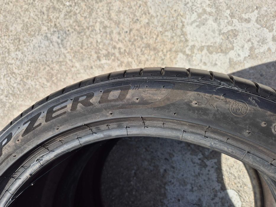 2 Anvelope de VARA - 275/40/22 107Y - PIRELLI P-ZERO RFT * OEM Bmw X7 - CA UNELE NOI - DOT 2019 !