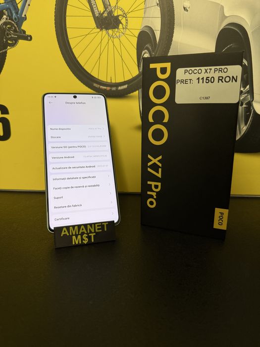 POCO X7 Pro 256GB 8GB RAM Garantie!