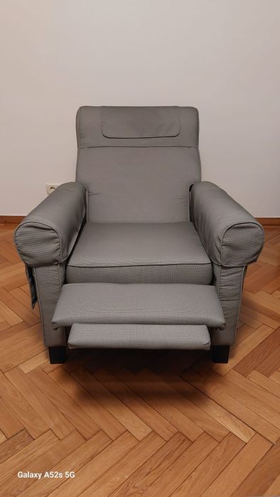 Fotoliu extensibil rabatabil