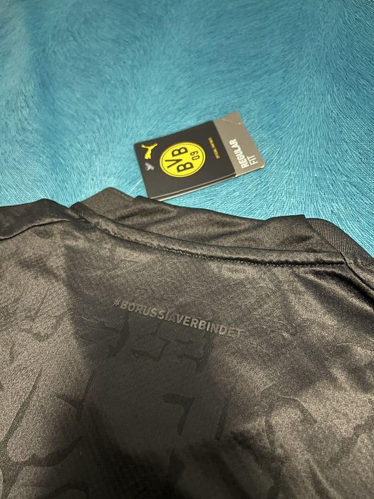 Мъжка футболна тениска BVB Borrusia Dortmund ALL BLACK