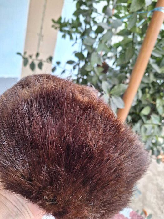 Шапка ушанка мех Норка