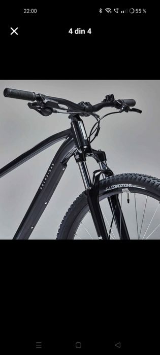 Bicicletă MTB Explore 500 29" negru