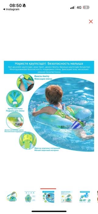 Swimbobo круг B01027 синий