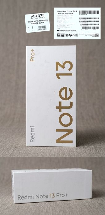 Redmi Note 13 Pro+ 5G (Qora rang / Black).