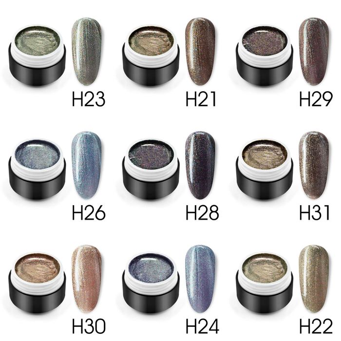 Venalisa единични бройки гел лак с ефект