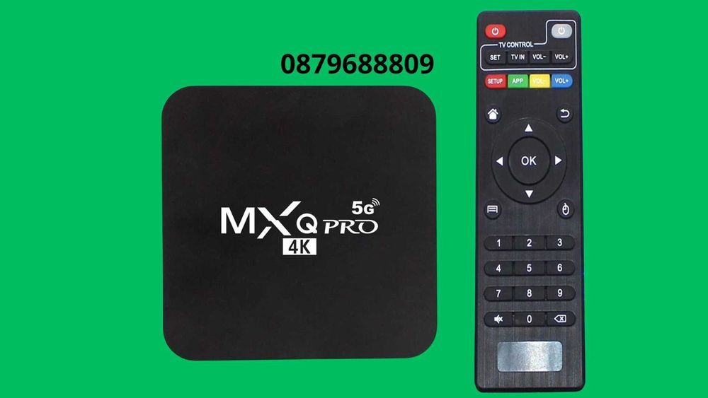 Android TV Box MXQ PRO 5G 4K /Android 10/ Dual WiFi /