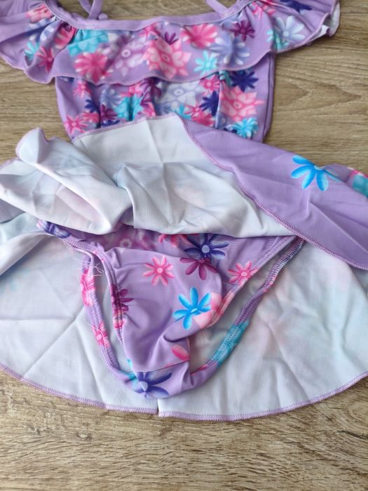 Costum baie fetițe anime – UV protection – mărimea 110 – nou