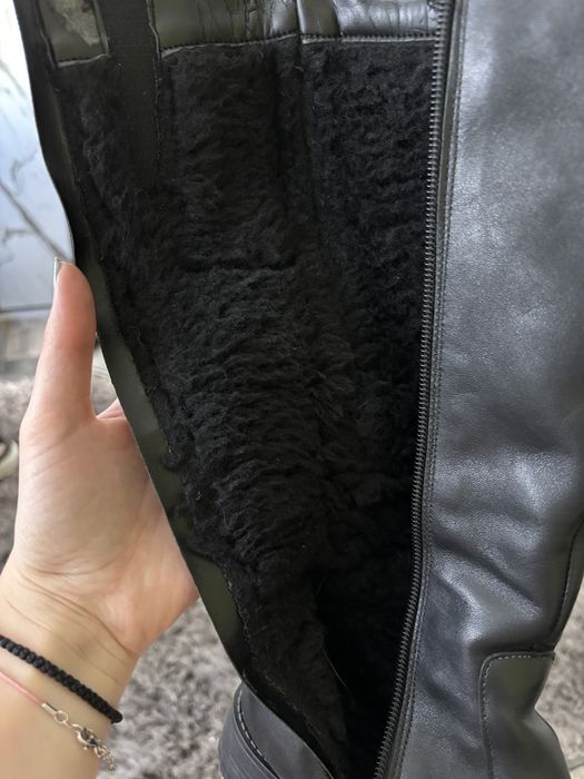 Cizme piele naturala imblanite