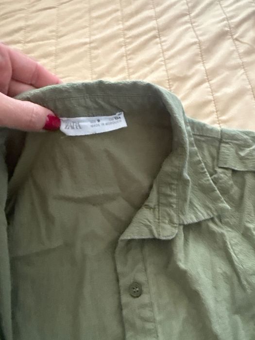 ZARA нова Рокля , тънко връхно яке , момиче , размер 134см , 9 години