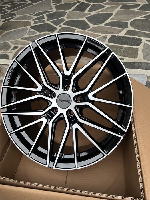 Jante R18 5x112 Arceo Sevilla Noi Audi A3 A4 A5 A6 A7 A8 Q3 Q5 Q7 Mercedes C E S CLA CLS GLC GLE BMW G20 G30 F40 X1 X3 VW Golf Passat Tiguan