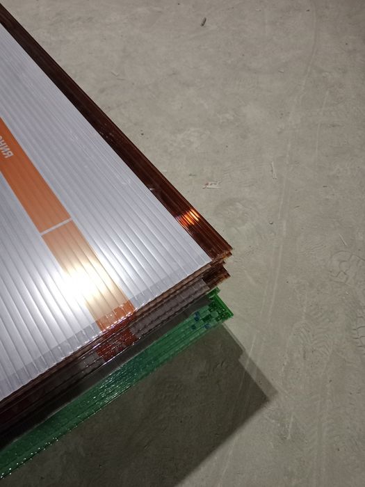 Поликарбонат сотовый, профилированный