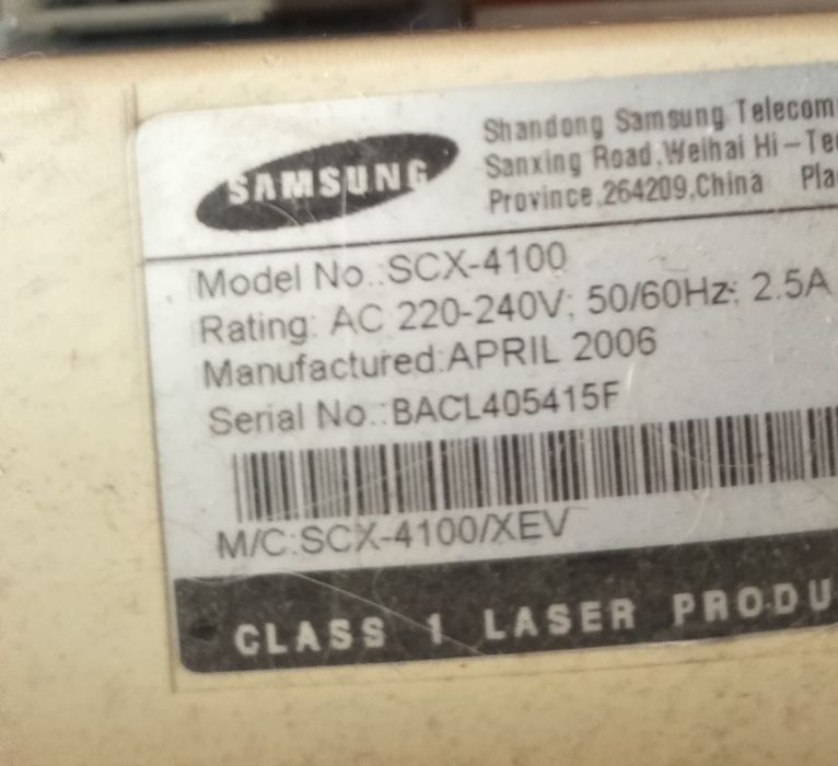 Продам принтер Samsung,  б/у