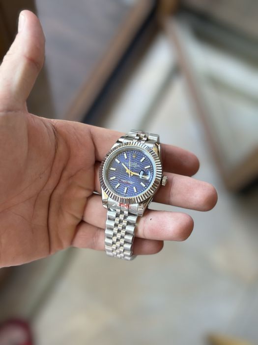 Rolex Datejust Blue Motif 41 mm