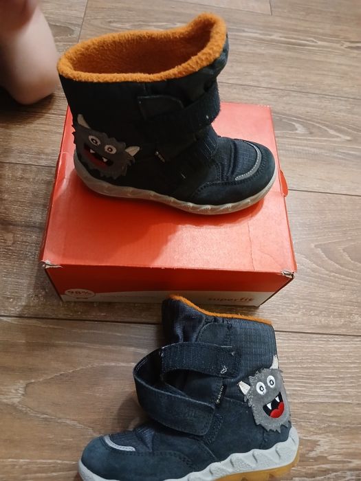 Детски сиви боти Gore-tex Superfit
