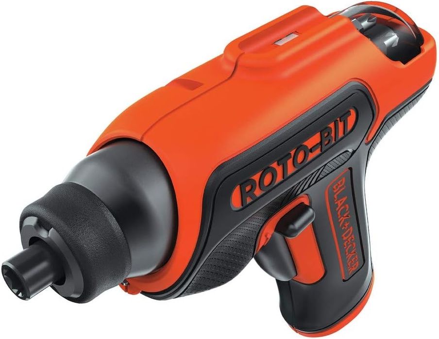 BLACK+DECKER 4V MAX электроотвёртка из США 180 об/мин 8 бит в рукоятке