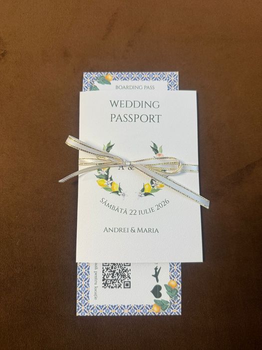 Invitații de nuntă/botez